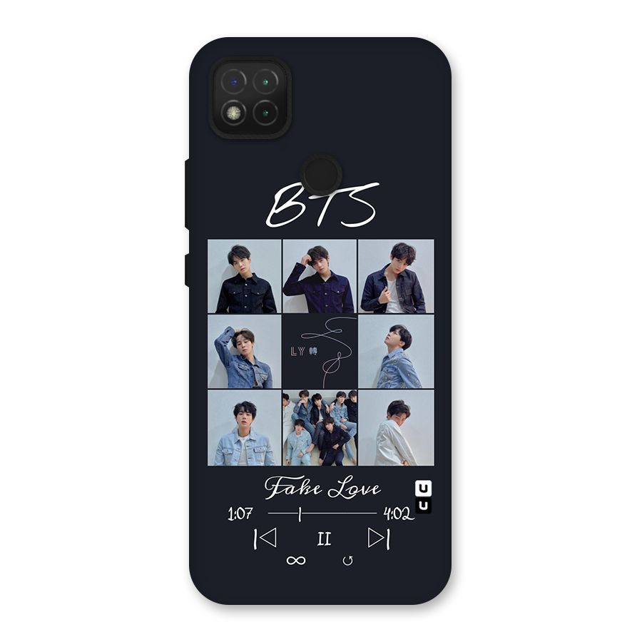 BTS Fake Love Back Case for Redmi 9