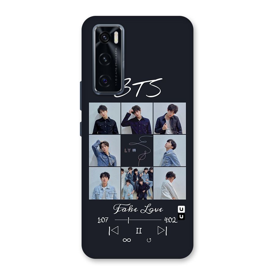 BTS Fake Love Back Case for Vivo V20 SE
