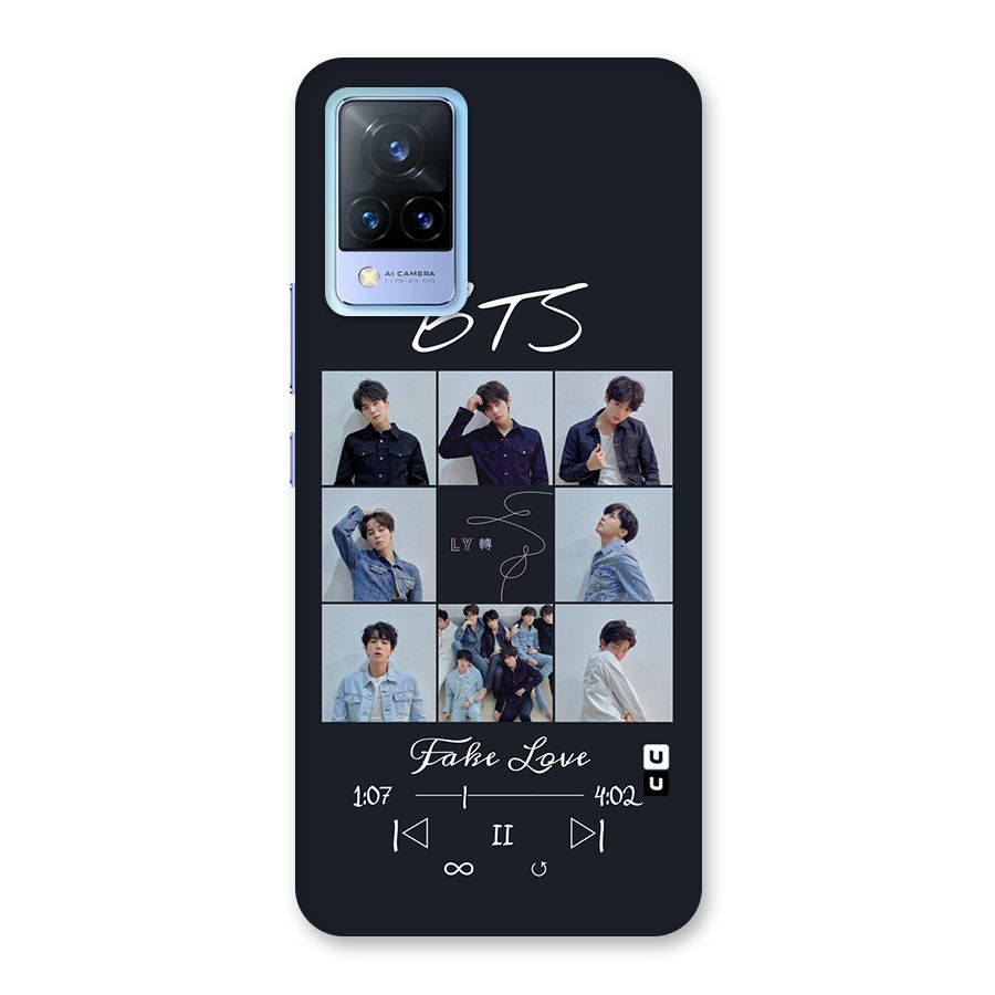 BTS Fake Love Back Case for Vivo V21 5G