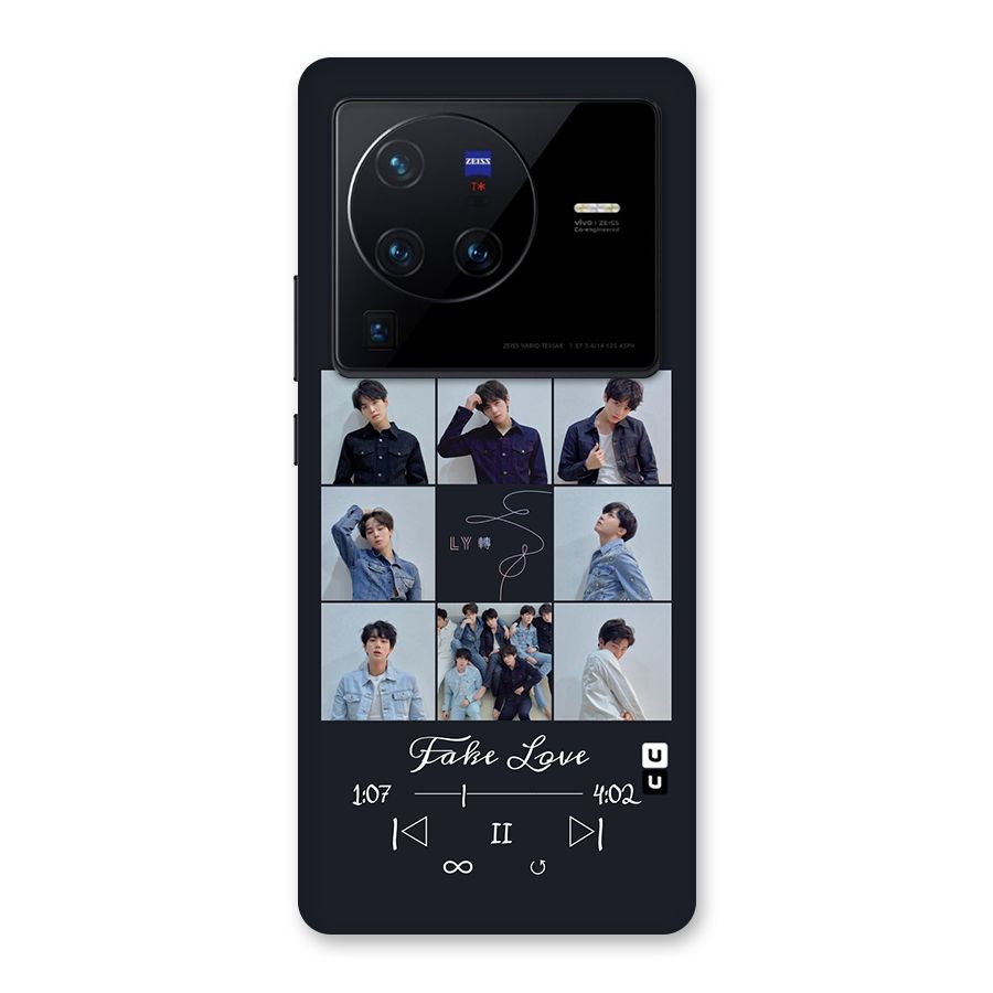 BTS Fake Love Back Case for Vivo X80 Pro