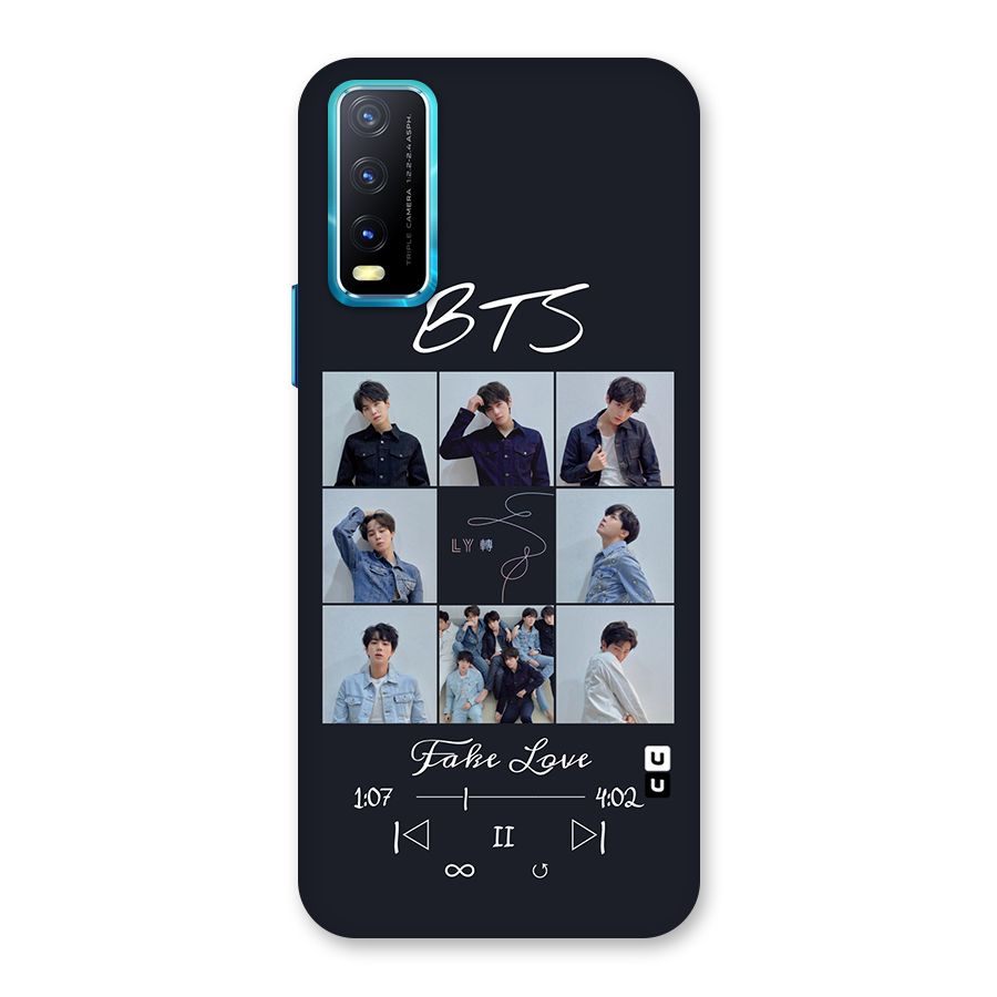 BTS Fake Love Back Case for Vivo Y20G