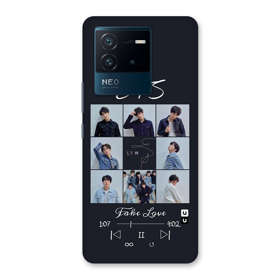 BTS Fake Love Back Case for Vivo iQOO Neo 6 5G