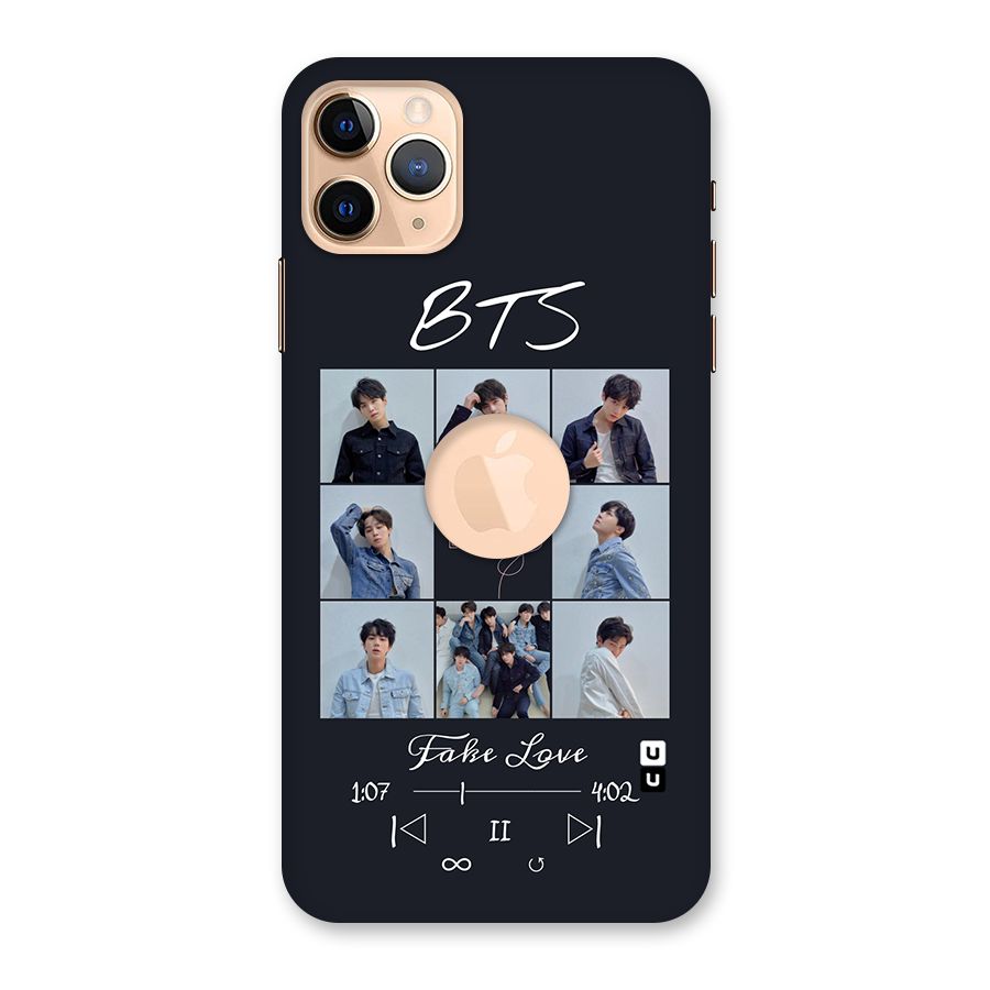 BTS Fake Love Back Case for iPhone 11 Pro Max Logo Cut