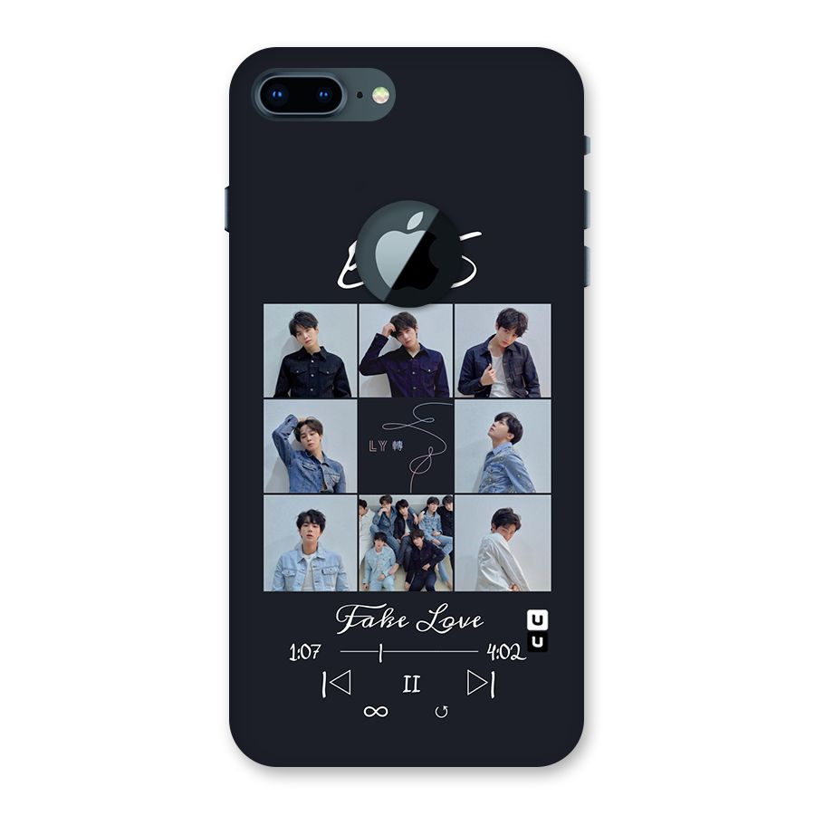 BTS Fake Love Back Case for iPhone 7 Plus Logo Cut