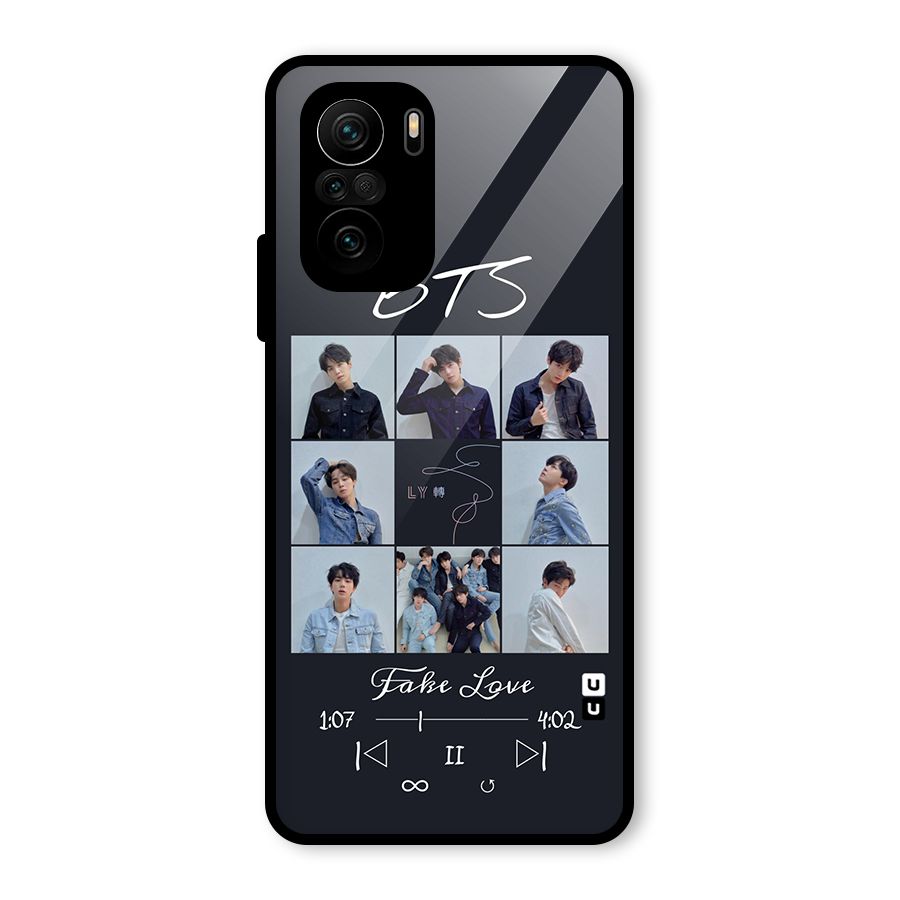 BTS Fake Love Glass Back Case for Mi 11X Pro