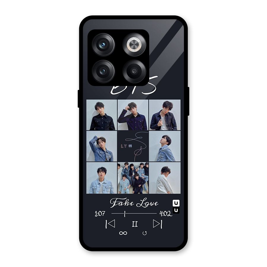 BTS Fake Love Glass Back Case for OnePlus 10T