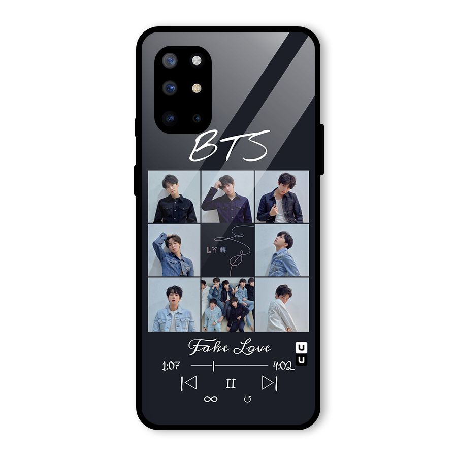 BTS Fake Love Glass Back Case for OnePlus 8T