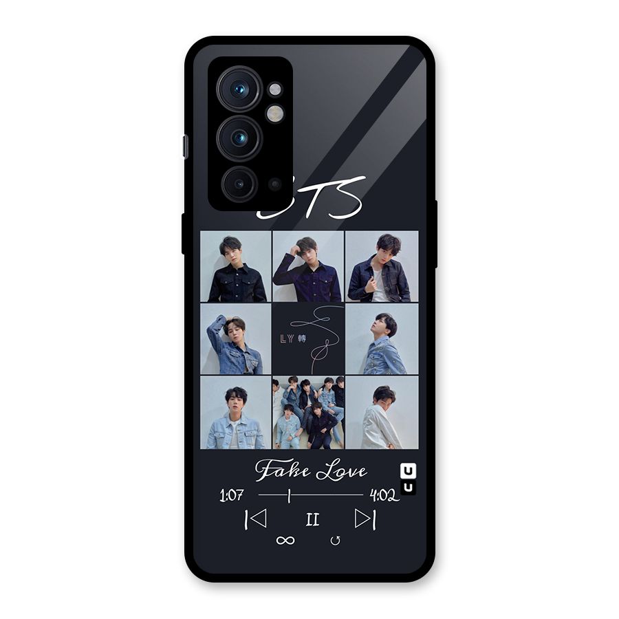 BTS Fake Love Glass Back Case for OnePlus 9RT 5G