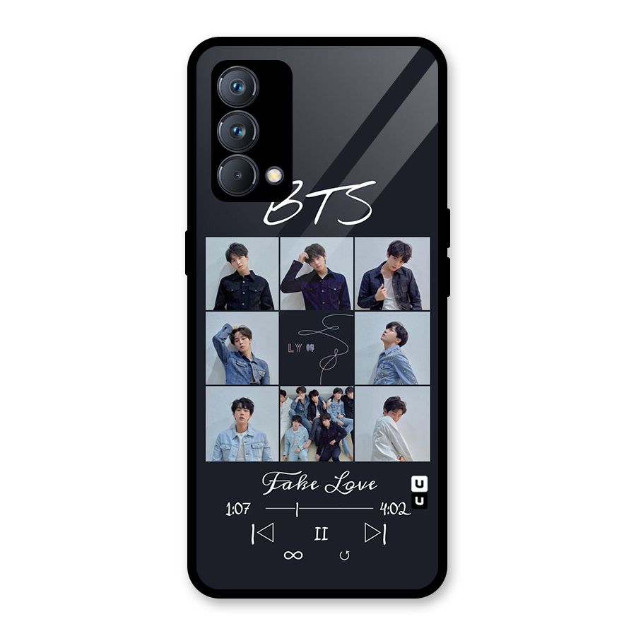 BTS Fake Love Glass Back Case for Realme GT Master Edition