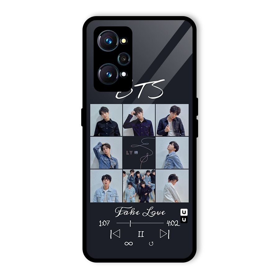 BTS Fake Love Glass Back Case for Realme GT Neo2