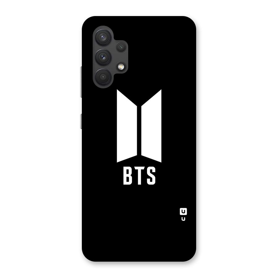 BTS Logo Black Back Case for Galaxy A32