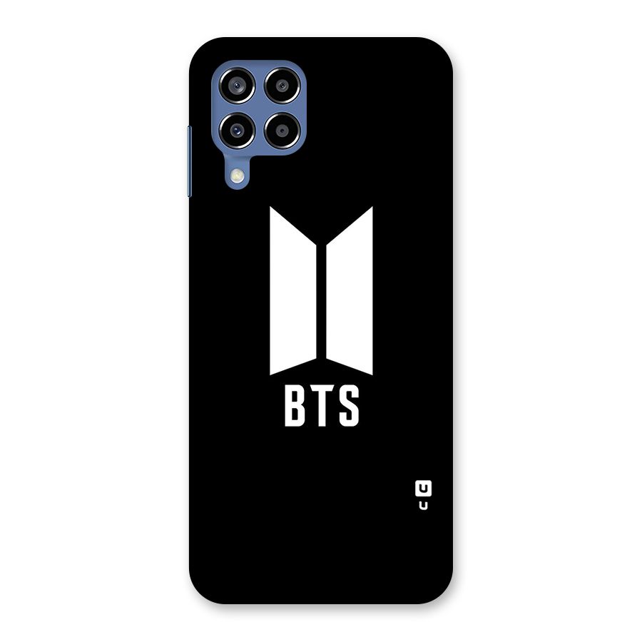 BTS Logo Black Back Case for Galaxy M53 5G