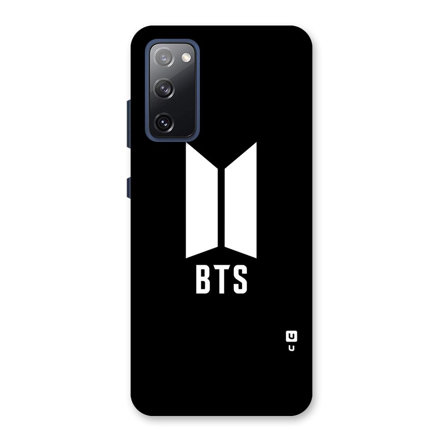 BTS Logo Black Back Case for Galaxy S20 FE