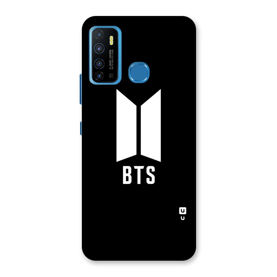 BTS Logo Black Back Case for Infinix Hot 9