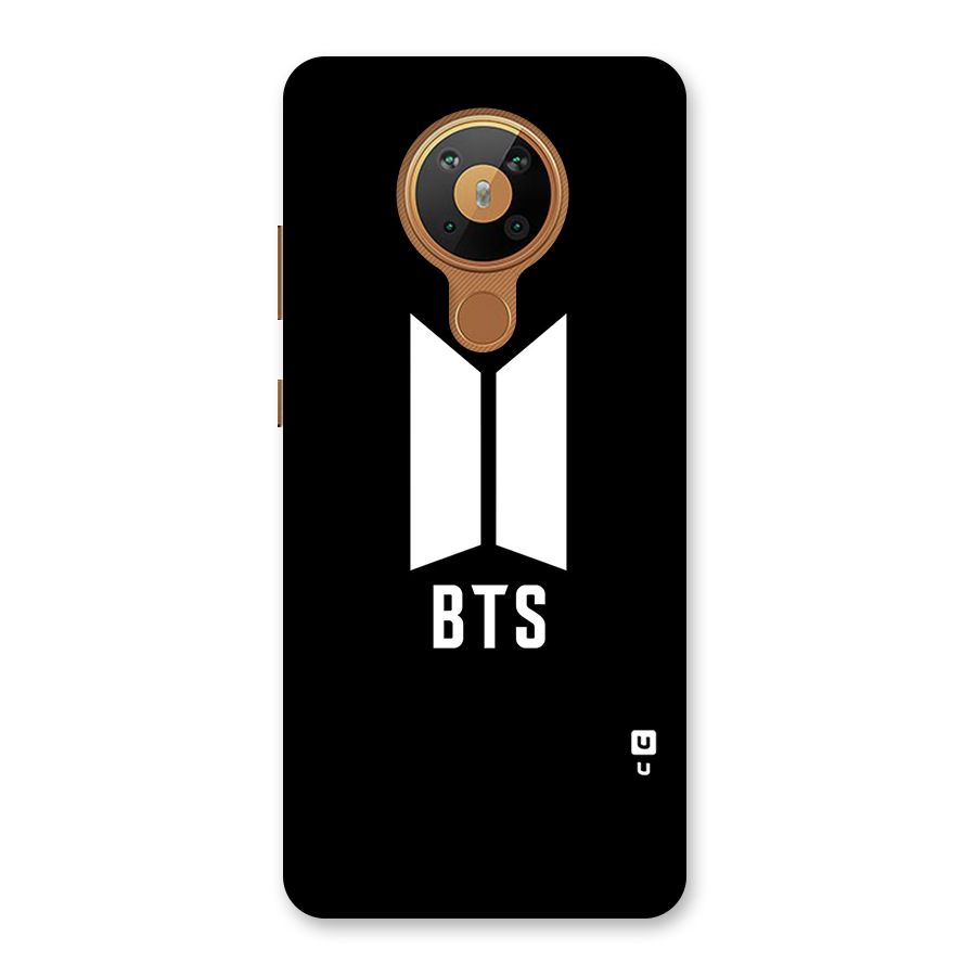 BTS Logo Black Back Case for Nokia 5.3