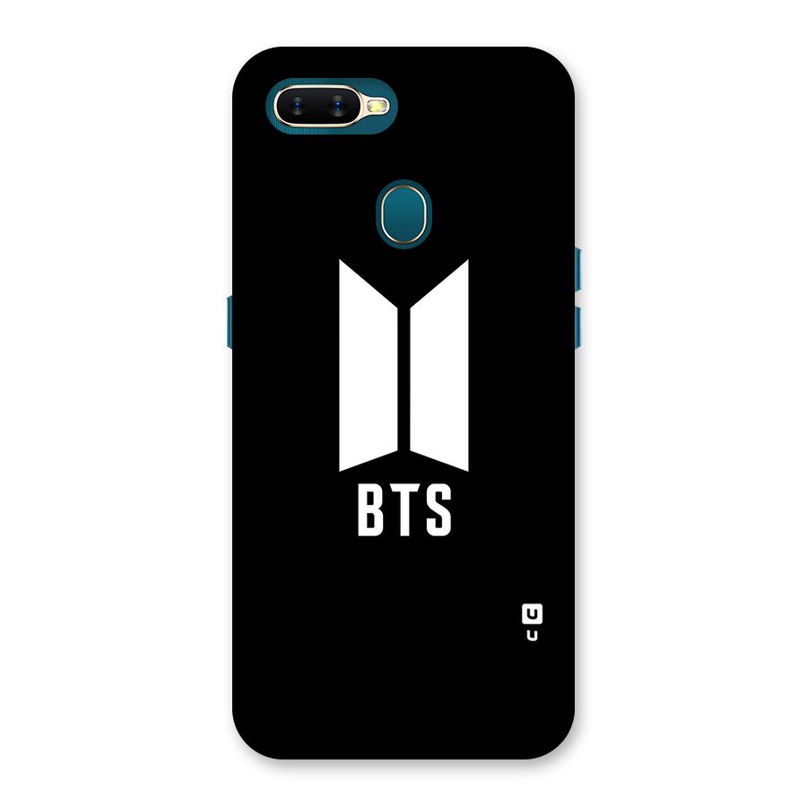 BTS Logo Black Back Case for Oppo A11k
