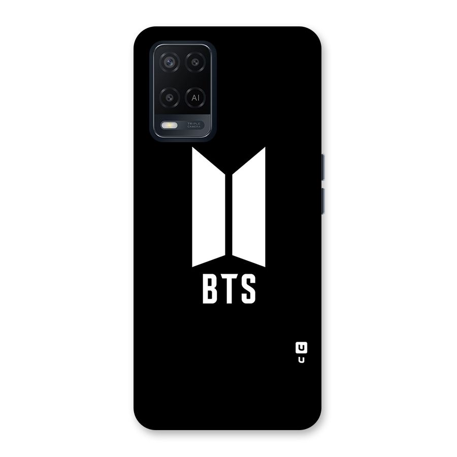 BTS Logo Black Back Case for Oppo A54