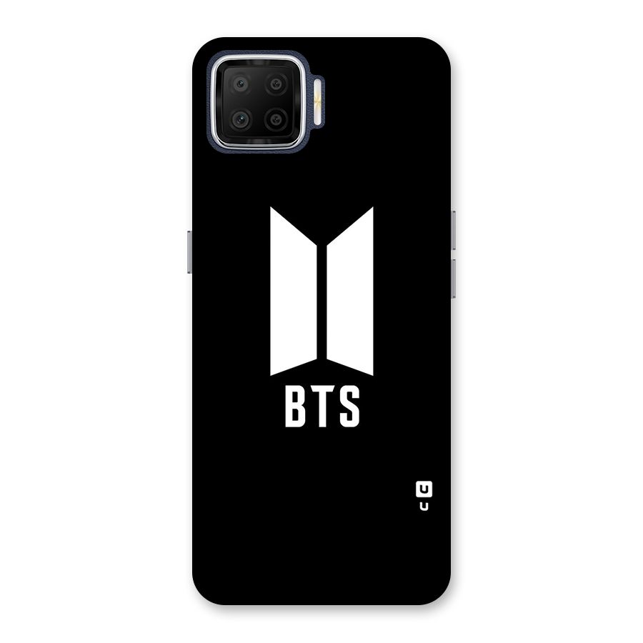 BTS Logo Black Back Case for Oppo F17