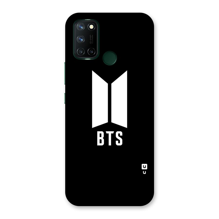 BTS Logo Black Back Case for Realme 7i