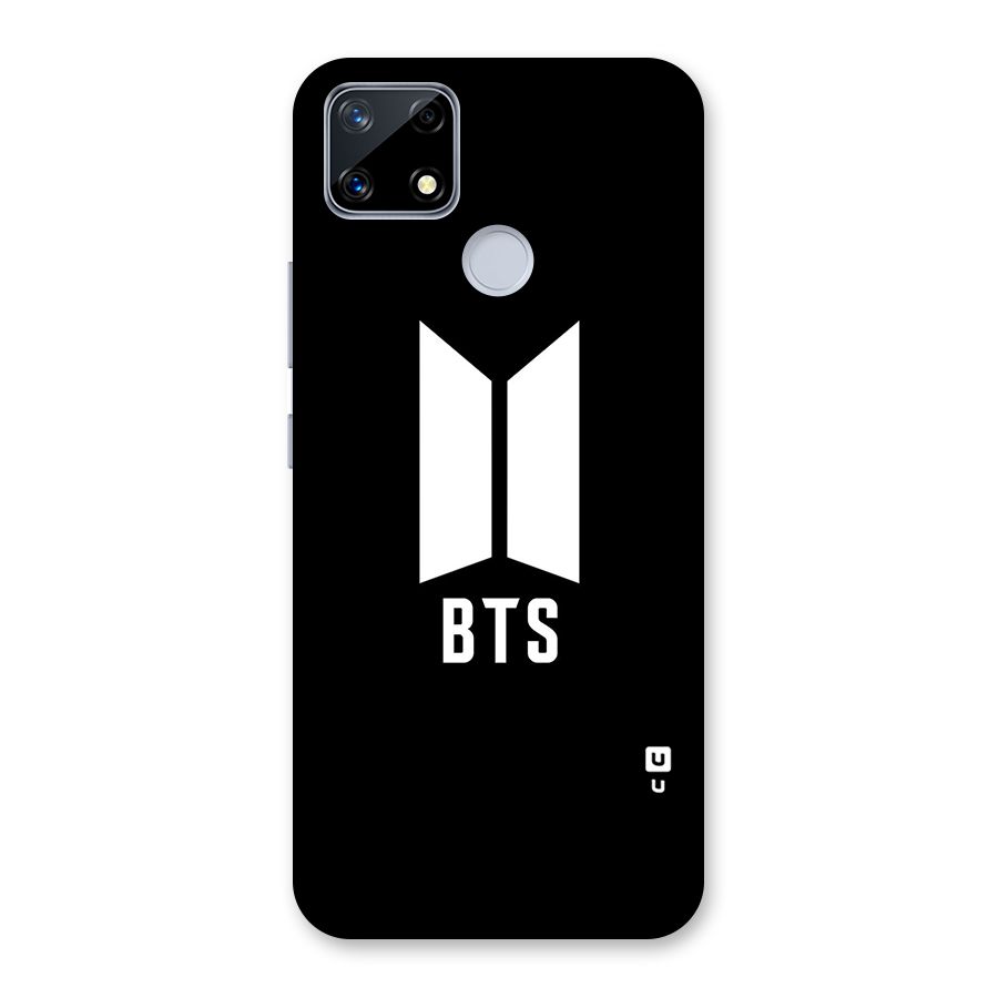 BTS Logo Black Back Case for Realme Narzo 20