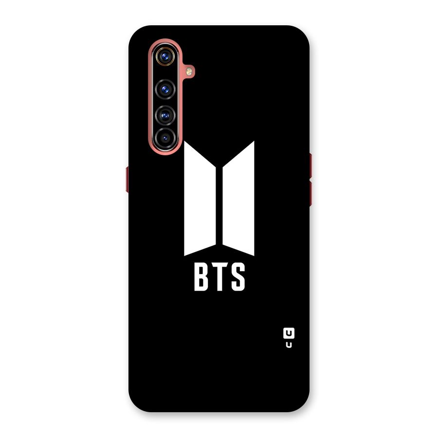 BTS Logo Black Back Case for Realme X50 Pro
