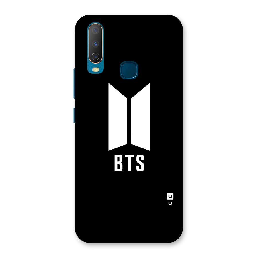 BTS Logo Black Back Case for Vivo U10