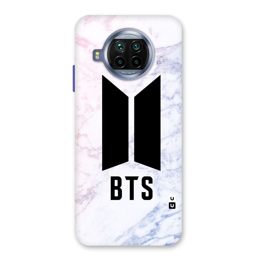 BTS Logo Marble Print Back Case for Mi 10i
