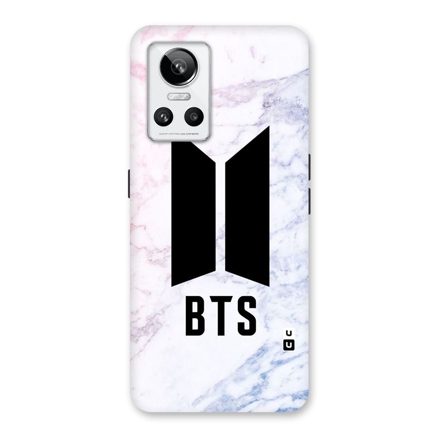 BTS Logo Marble Print Back Case for Realme GT Neo 3