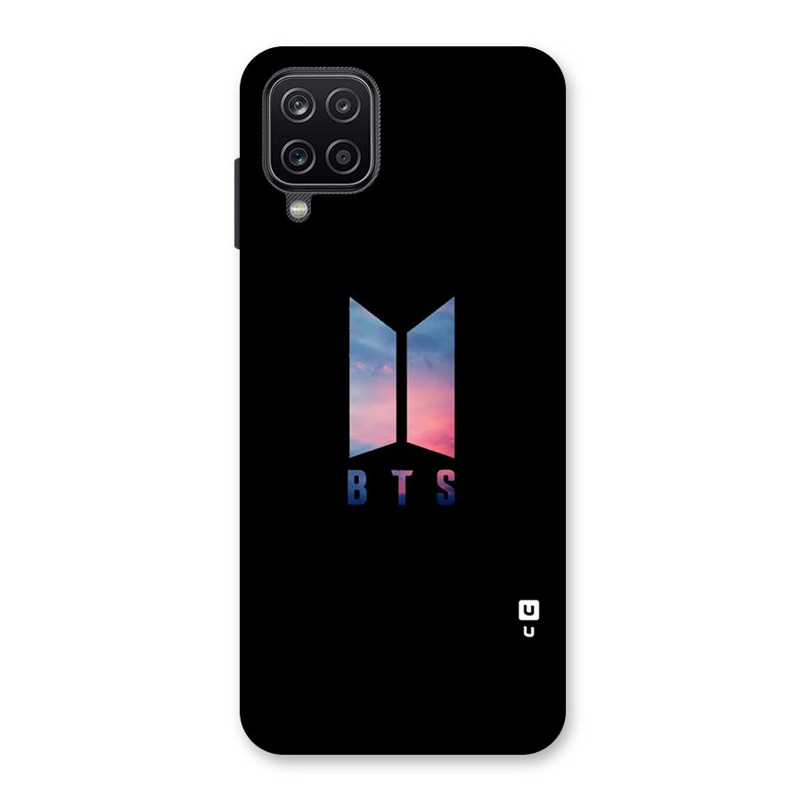 BTS Logo Sky Back Case for Galaxy A12