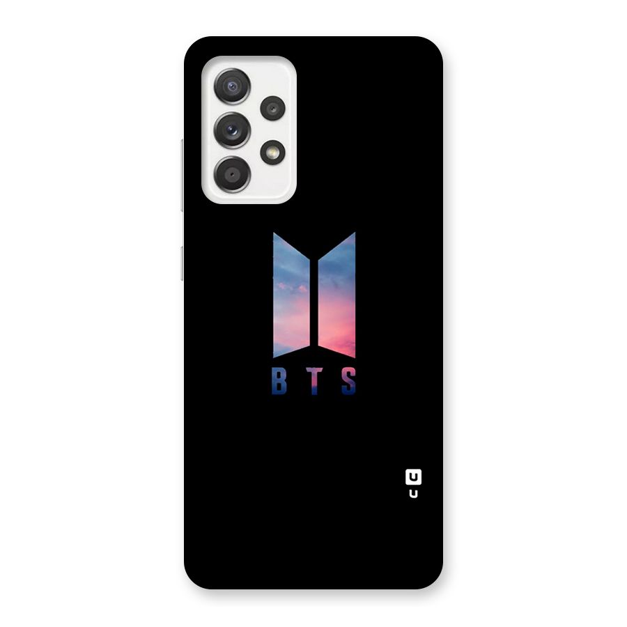BTS Logo Sky Back Case for Galaxy A52