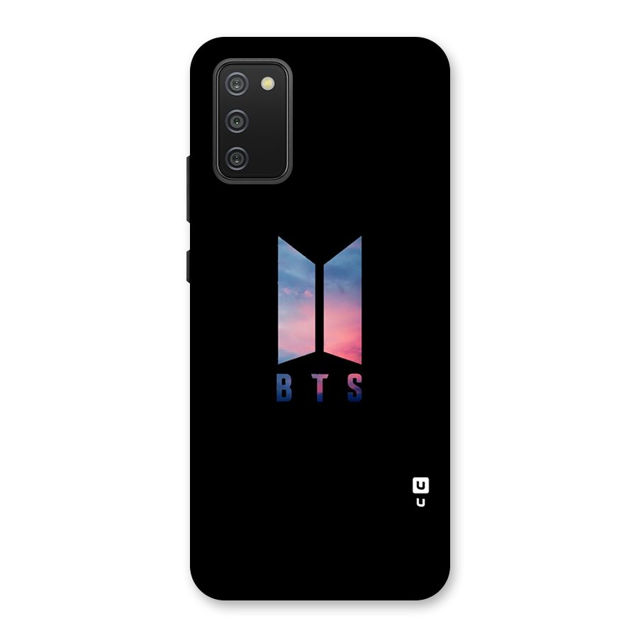 BTS Logo Sky Back Case for Galaxy M02s
