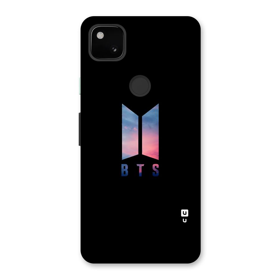 BTS Logo Sky Back Case for Google Pixel 4a