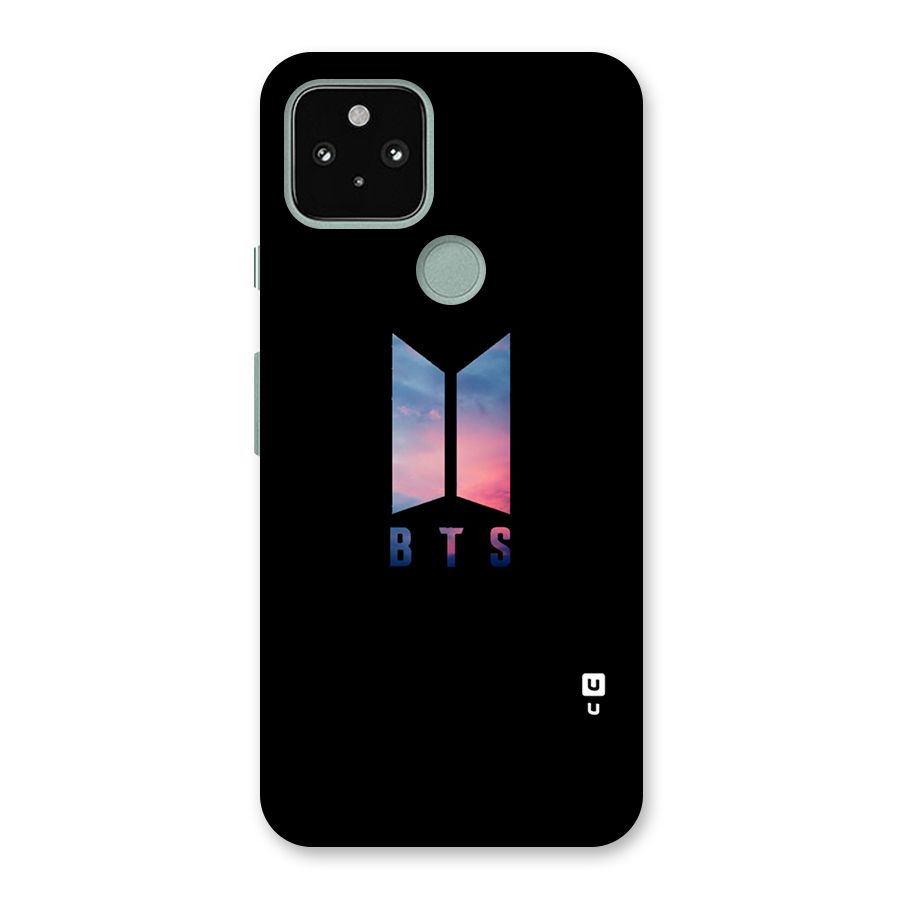 BTS Logo Sky Back Case for Google Pixel 5