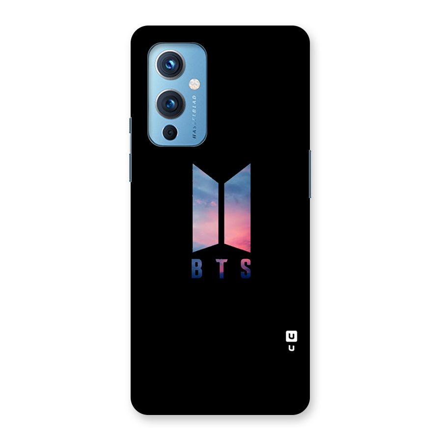 BTS Logo Sky Back Case for OnePlus 9