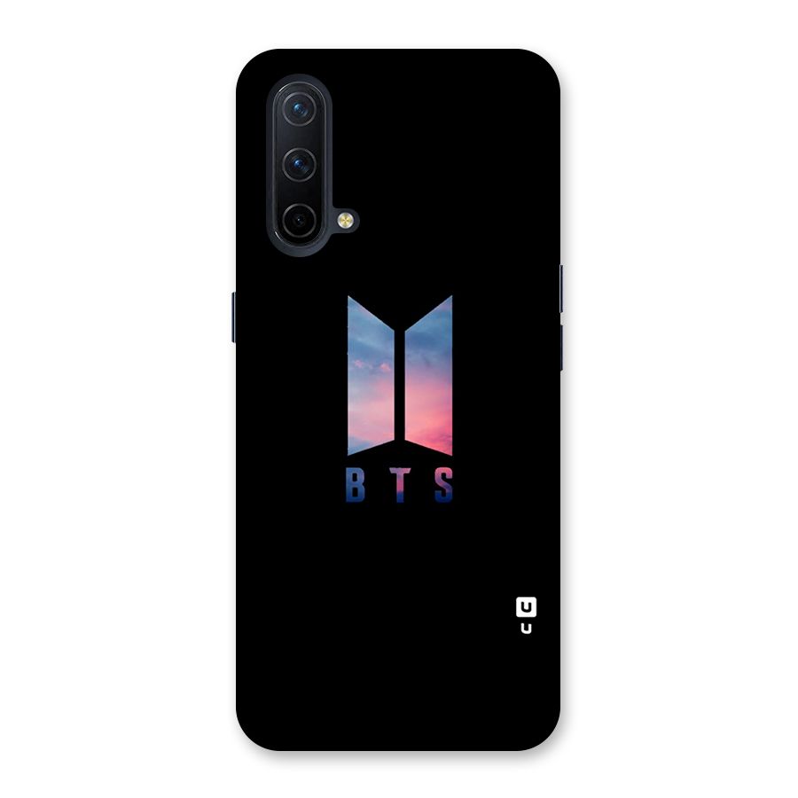BTS Logo Sky Back Case for OnePlus Nord CE 5G