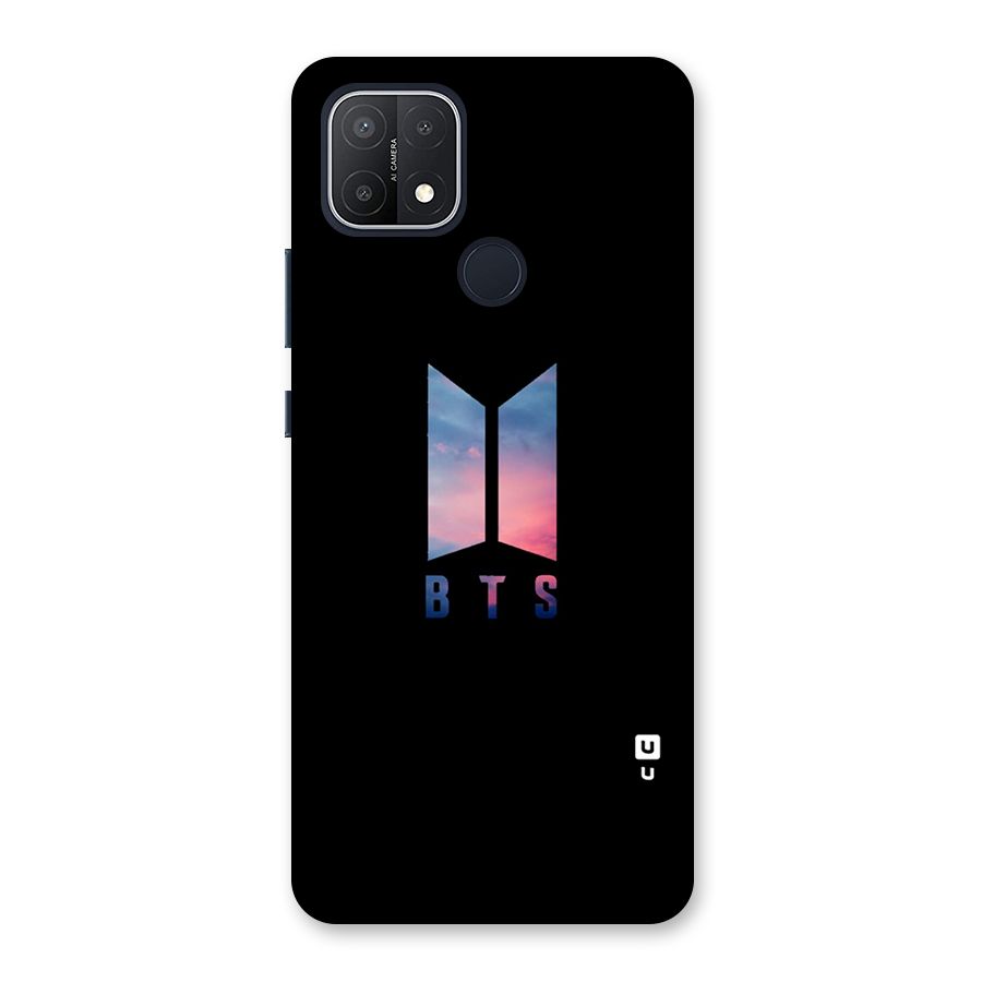 BTS Logo Sky Back Case for Oppo A15