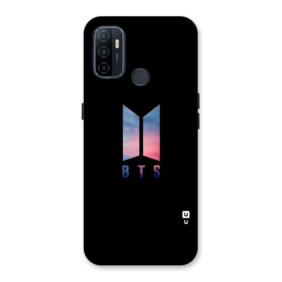 BTS Logo Sky Back Case for Oppo A32