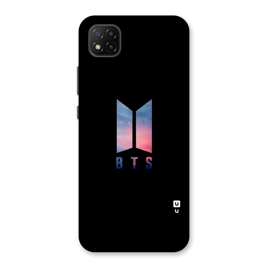 BTS Logo Sky Back Case for Poco C3