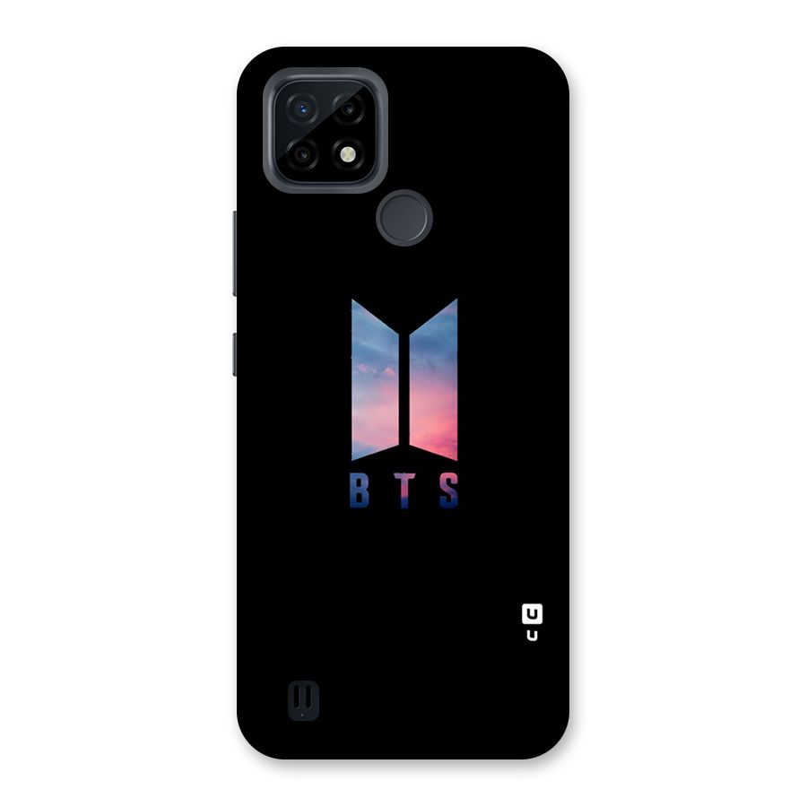 BTS Logo Sky Back Case for Realme C21