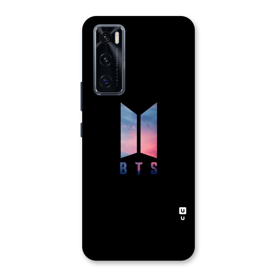 BTS Logo Sky Back Case for Vivo V20 SE