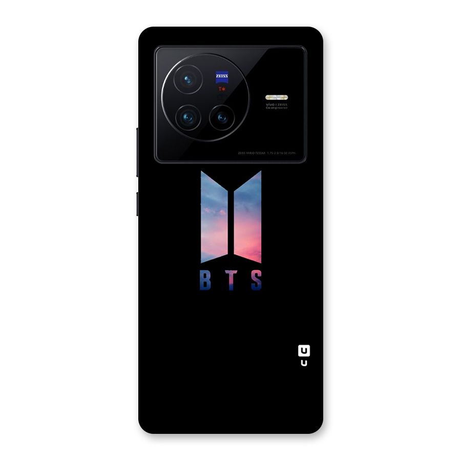 BTS Logo Sky Back Case for Vivo X80