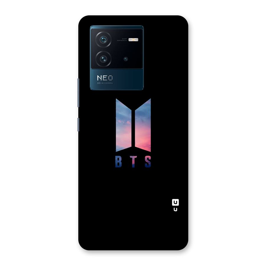 BTS Logo Sky Back Case for Vivo iQOO Neo 6 5G