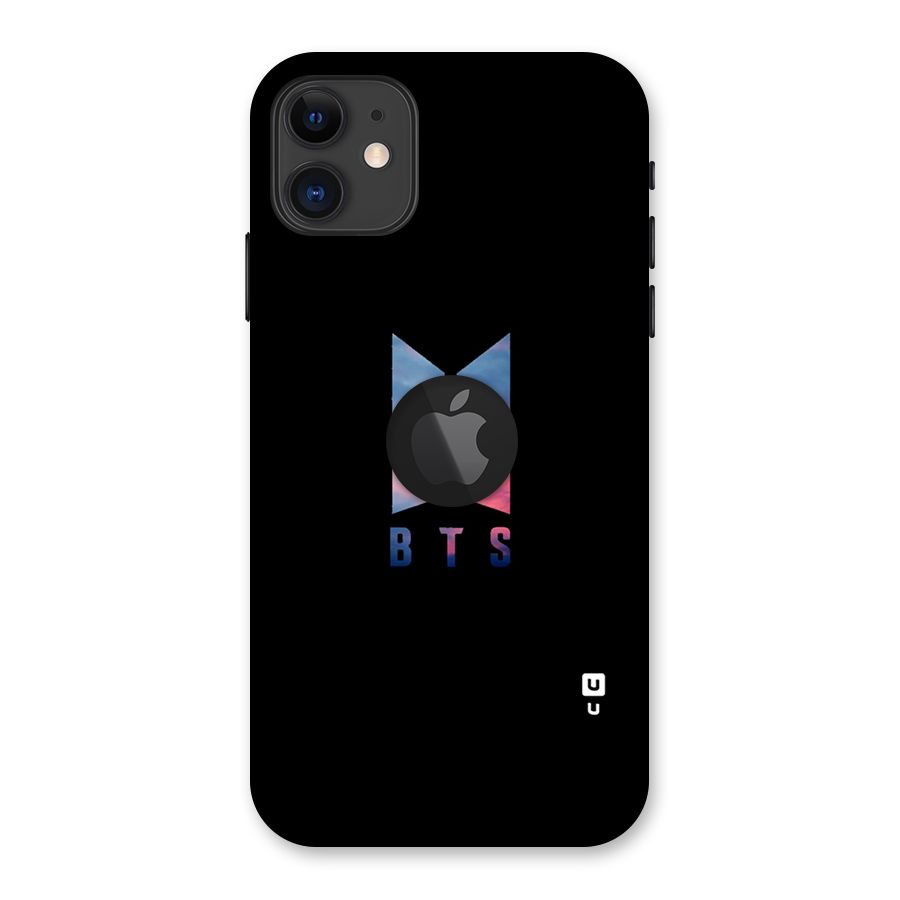 BTS Logo Sky Back Case for iPhone 11 Logo Cut