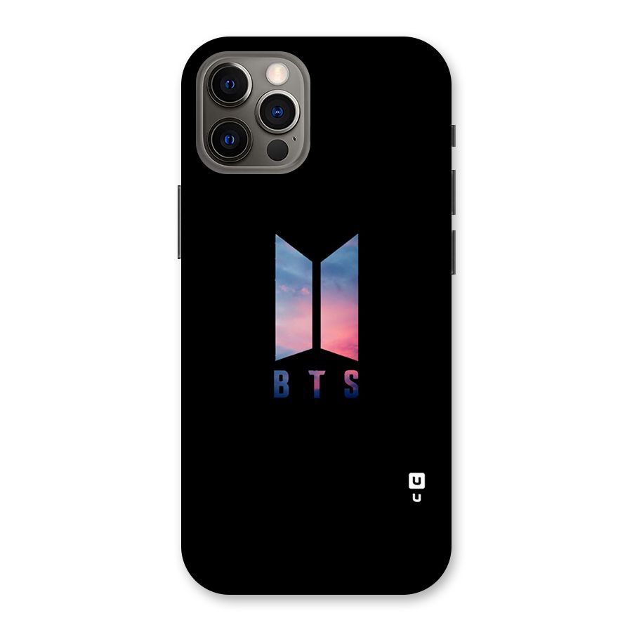 BTS Logo Sky Back Case for iPhone 12 Pro