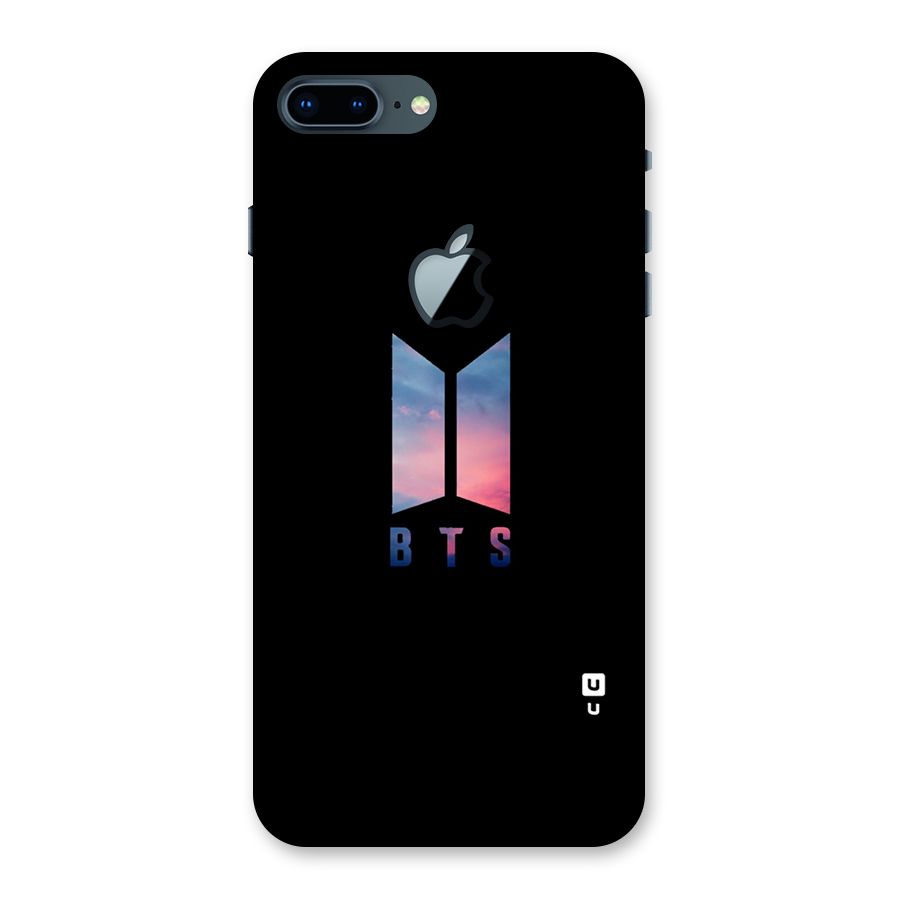 BTS Logo Sky Back Case for iPhone 7 Plus Apple Cut