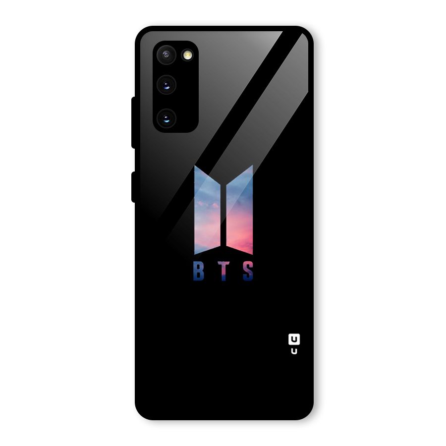 BTS Logo Sky Glass Back Case for Galaxy S20 FE 5G