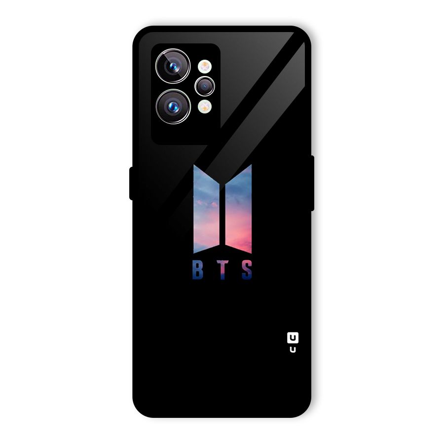 BTS Logo Sky Glass Back Case for Realme GT2 Pro