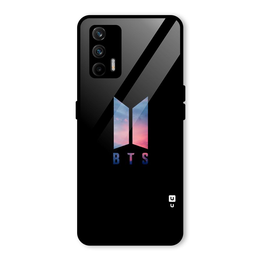 BTS Logo Sky Glass Back Case for Realme GT 5G