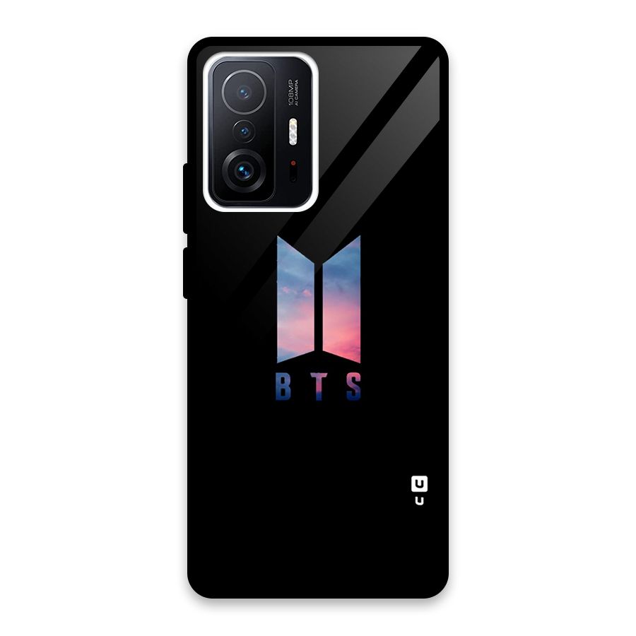BTS Logo Sky Glass Back Case for Xiaomi 11T Pro