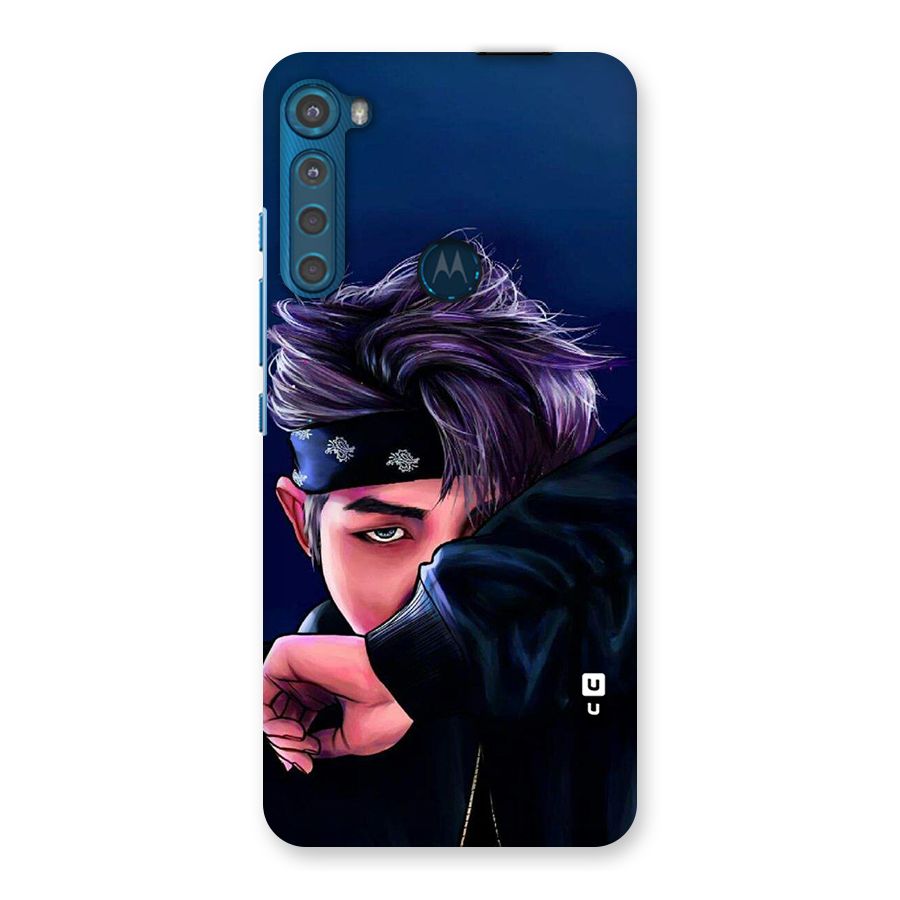 BTS Namjoon Artwork Back Case for Motorola One Fusion Plus